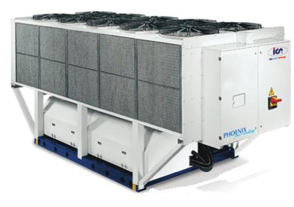 Phoenix Free High efficiency chillers with integrated Free Further system benefits include: Generous sizing of Free coils High precision and instantaneous control of water