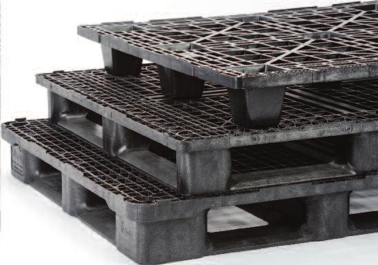 Square pallets Bulk storage and distribution. Versions available suited to transporting 200 litre drums and storing big IBC bags safely in racks or transporting loads in shipping containers.