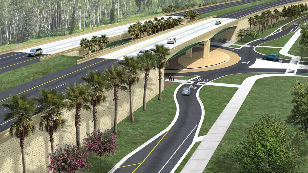 Section 7A Roundabout Concept Lighting is planned at roundabout