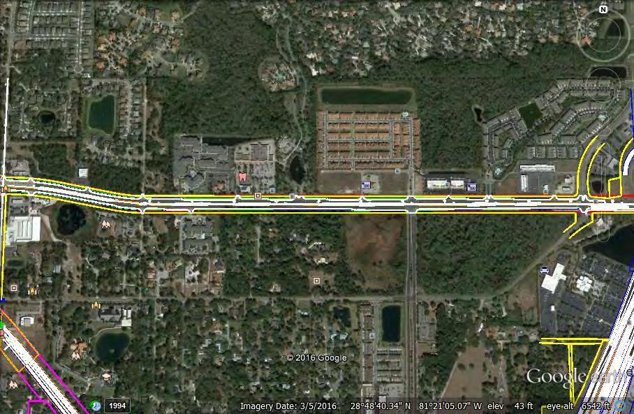 Section 7B Non-tolled Road Improvements Orange Blvd to West of I-4