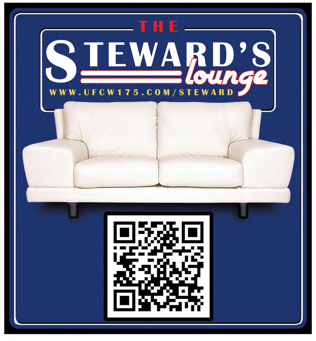 4 Visit us online and sign up for the Stewards Lounge!