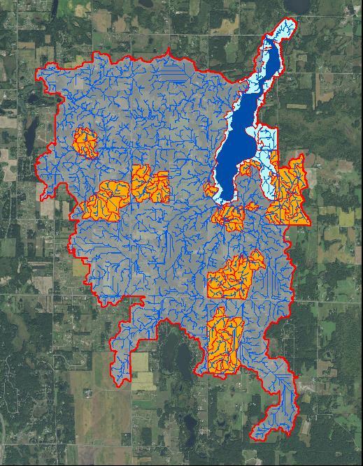 P a g e 7 Blue Lake Flow Path Rural Catchments Urban Catchments 0