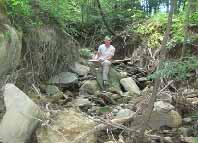 Source of Sediment Load Significant erosion of existing stream channel clear &
