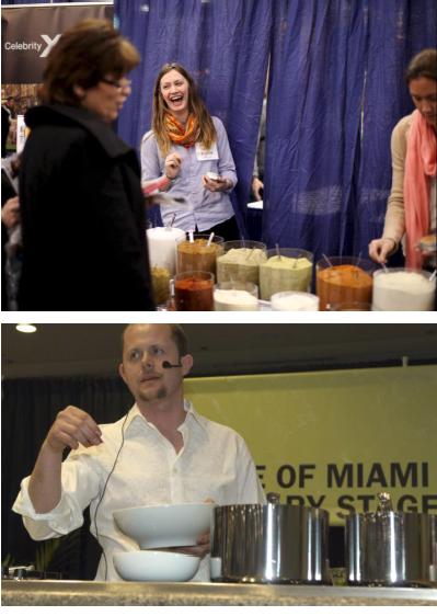 SPONSORSHIP OPPORTUNITIES: CULTURAL STAGE CULINARY POP-UP PRESENTATIONS CULTURAL STAGE CULINARY POP-UP FEATURES > Showcase food and beverage products, destinations and lifestyle goods and services in