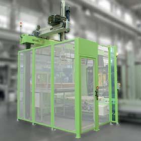 Automatic admixture of grinding stock to the granulate increases the degree of automation of the injection moulding process and