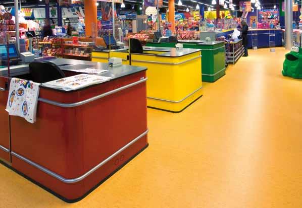 FLOORINGS TOYS R US - Almere - Netherlands Adesilex F57 Adesilex G19 Adhesive based on synthetic resins in alcohol for textile and linoleum floor and coverings.