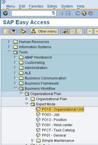 Organizational Unit: Organizational unit represents a functional unit in your enterprise, marketing department, for example.