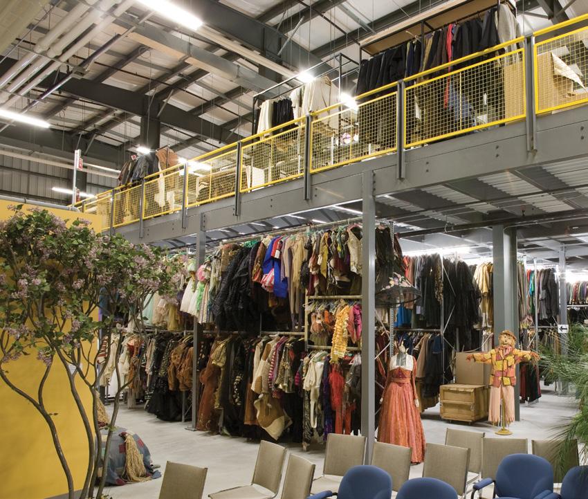 Theatre Storage Mezzanine Never miss a cue with Cogan mezzanines for theatre costume and prop storage. Guaranteed to steal the show!
