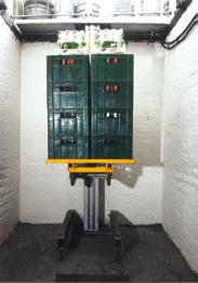 Vertical CellarLift Vertical CellarLift with 36 gallon barrel Also ideal for double-stacked cases This is the market leading lift delivering outstanding performance.