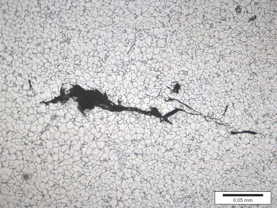 Solidification Cracks in 4 mm