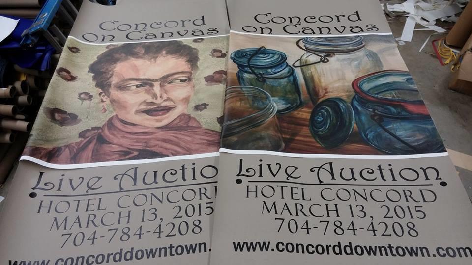 Concord on Canvas Concord on Canvas is an event to support our local professional artists, the art departments of our local high schools, and the Concord Downtown Development Corporation (CDDC).