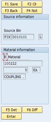 25) You will see an X appear next to the Material in the Material Information section. 26) Click.