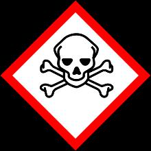 2. Hazards Identification Signal Word: Danger Hazard Statements: Precautionary Statements: H290: May be corrosive to metals. H301: Toxic if swallowed. H302+H332: Harmful if swallowed or if inhaled.