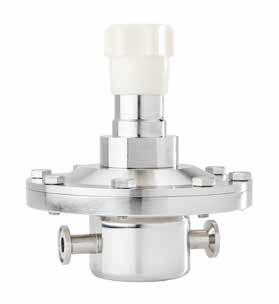 JSRLFLP Series Pressure Reducing Valves for Low Flow and Low Pressure Biopharmaceutical and Parenteral process Gas JSRLFLP is a high purity low flow, regulator designed and built specifically for