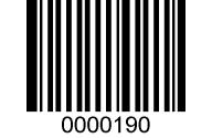 Appendix 11: Save/Cancel Barcodes After reading numeric barcode(s), you need to scan the Save barcode to save the data.