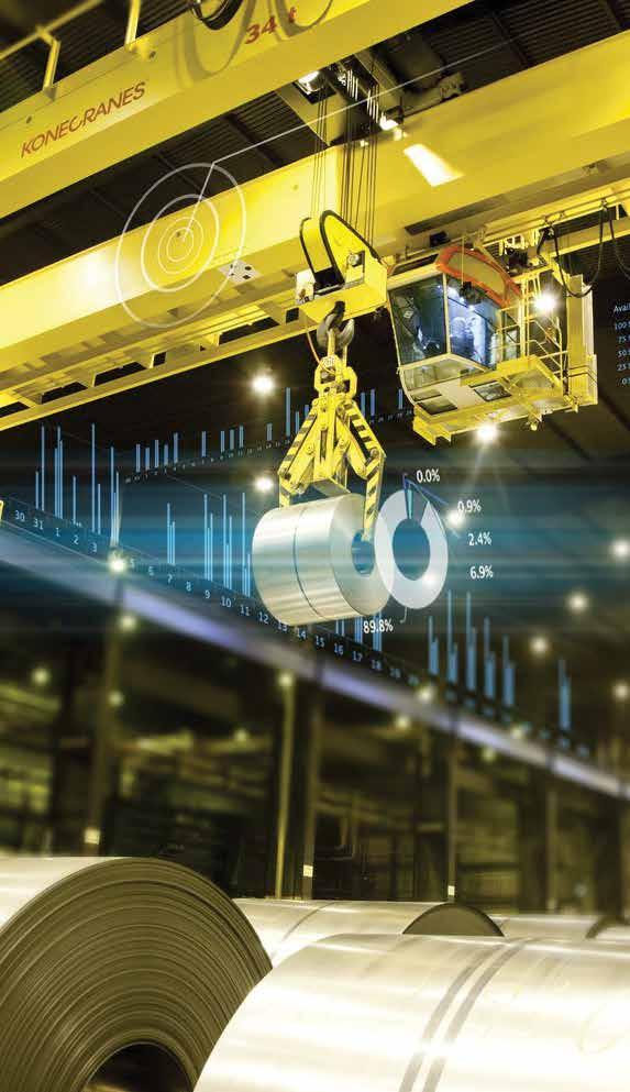 5. INVEST IN REMOTE MONITORING Every crane is designed to specific usage levels, and actual usage often varies and changes through the lifetime of the crane, based on the operator, the application
