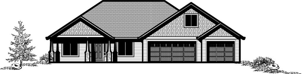The Hawthorne 3 by Alderbrook Homes 2146 Square Feet Front porch may need
