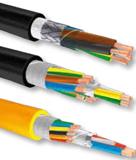 Cables for use in drag chains Industry Cable Application BY MARKET We have many different insulation and