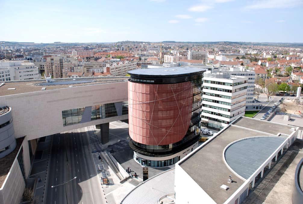 COM Elithis Tower in Dijon, France Elithis Tower, located in Dijon, France, provides strong evidence that net zero energy office buildings are achievable in near future.