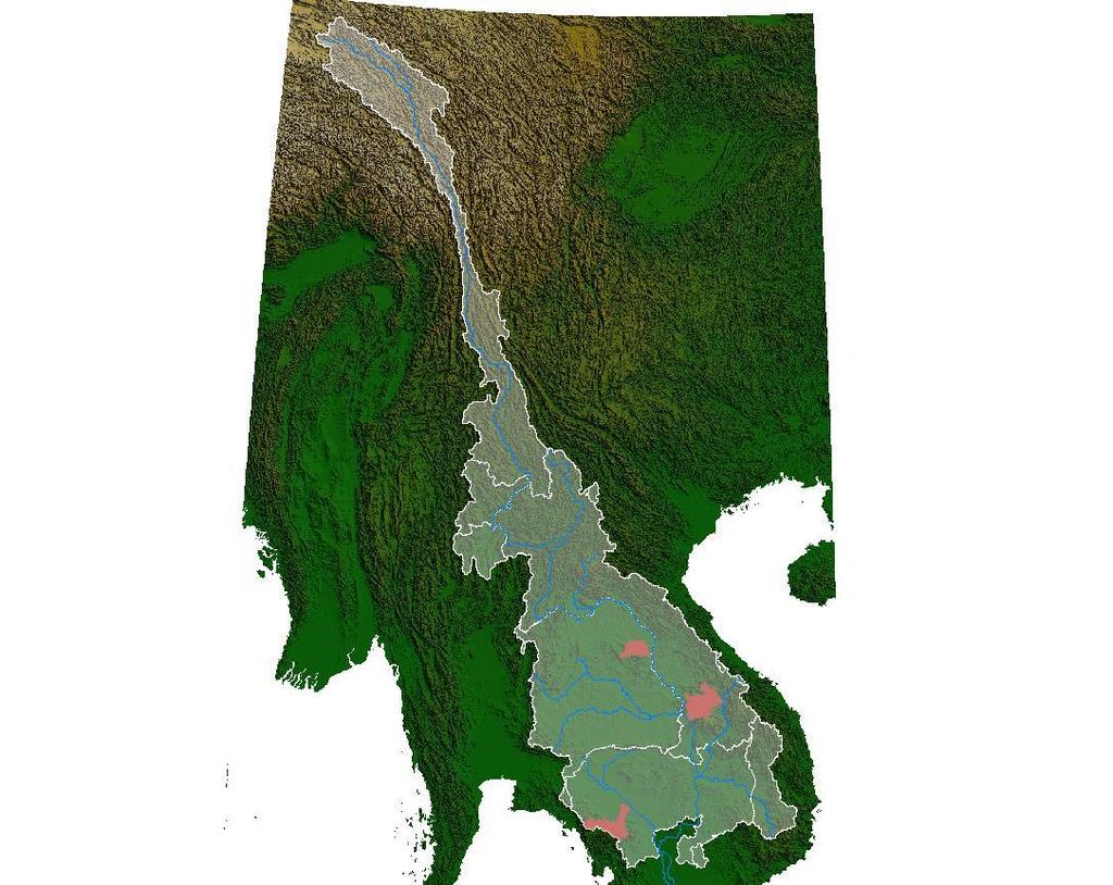 Mekong River Basin Basin area 795,000 km2 The Mekong is a trans-boundary river in Southeast Asia Rapidly growing economies and