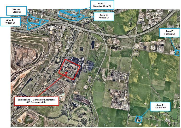 Noise (1) In consultation with the EPA, a specialist acoustic consultant has assessed the potential noise impacts of the proposed temporary power station at nearby sensitive receivers Several days of