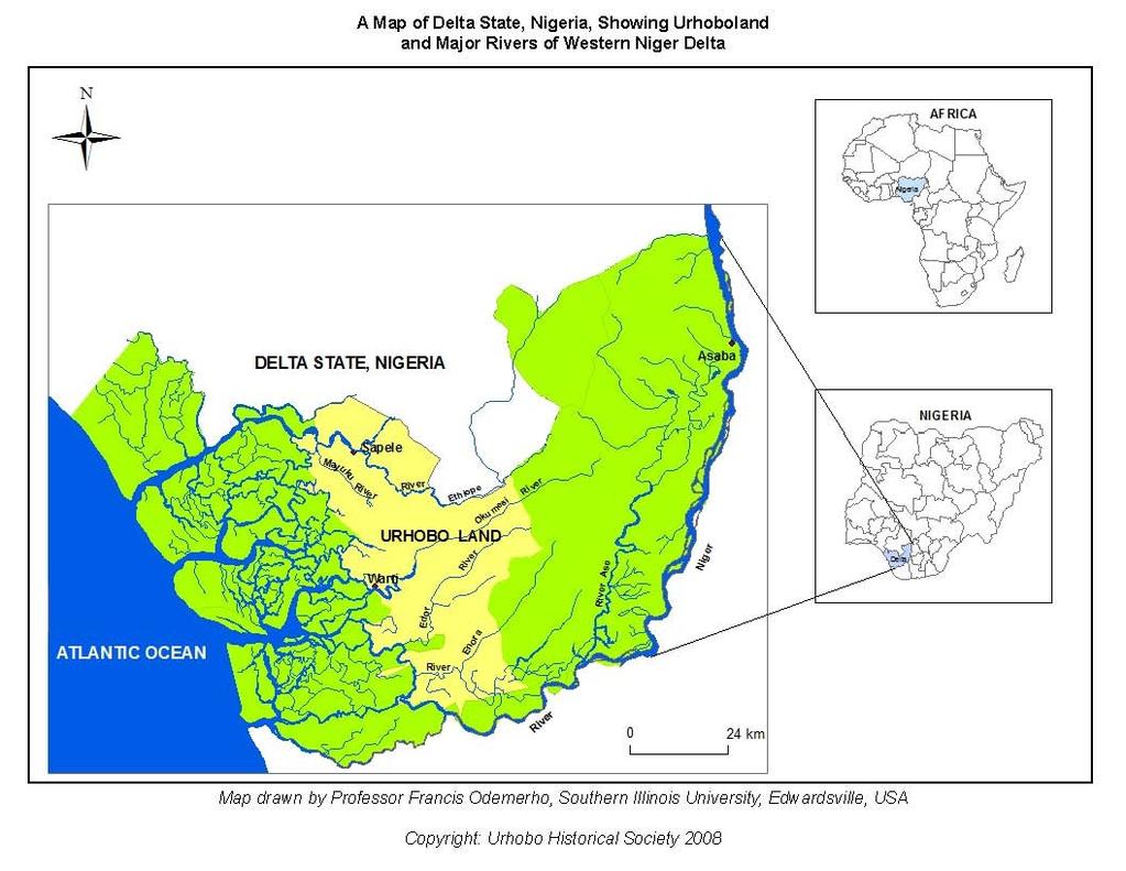 INTRODUCTION The Niger Delta, located in Southern Nigeria is Africa s largest delta and the third largest