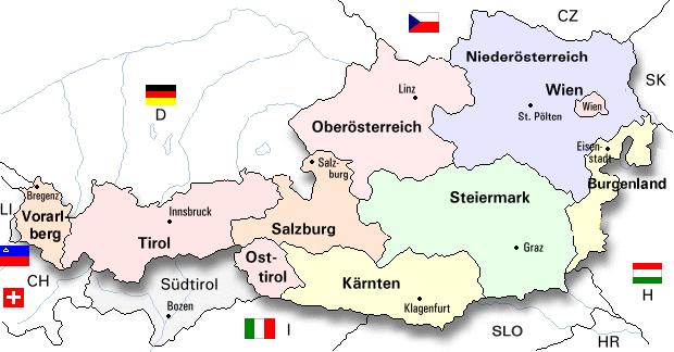 Location of Güssing