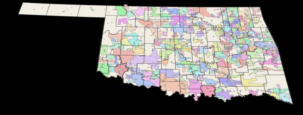 Innovative Solutions Regionalization Options Oklahoma has ~700 water systems serving less than 1,000