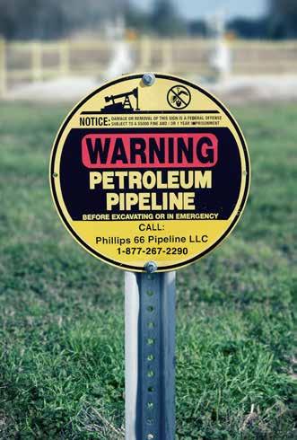 LEARN MORE AT PHILLIPS66PIPELINE.COM 05 06 LEARN MORE AT PHILLIPS66PIPELINE.COM KNOW YOUR MARKERS Special signs, called pipeline markers, let you know that a pipeline is nearby.