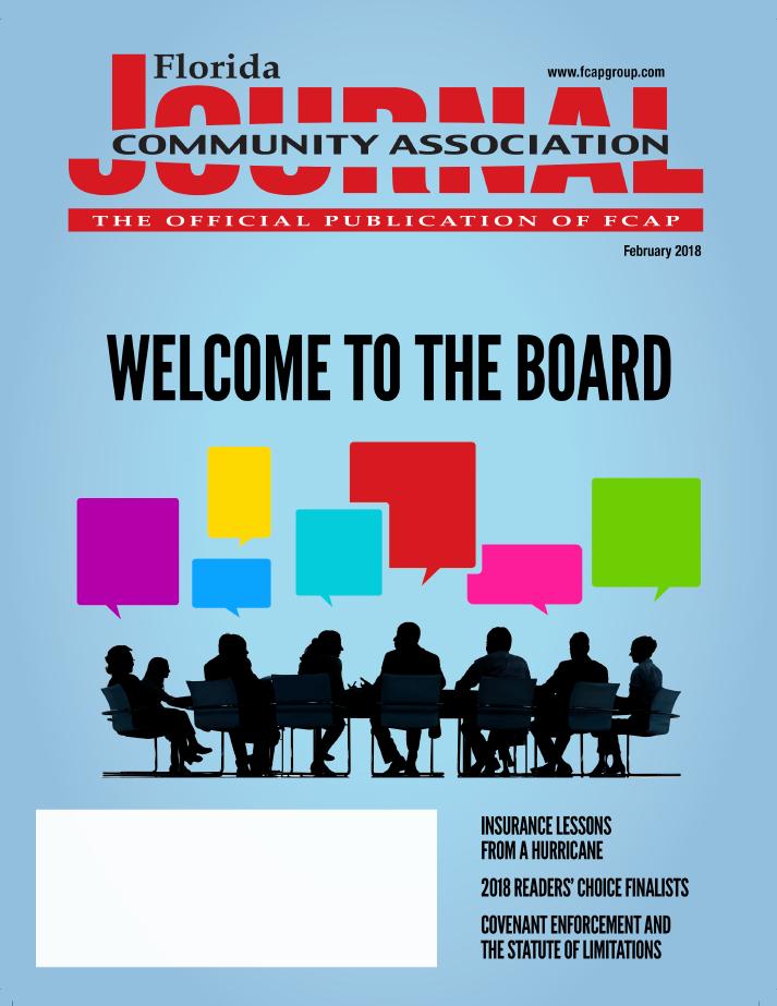 FLCAJ MAGAZINE BY THE NUMBERS 50,509 48,000+ REGISTERED COMMUNITY ASSOCIATIONS 200,000+ $9,927,88,84