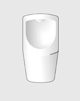 No. 03 282 00 99 URINAL MOUNTING MODULE SCHELL COMPACT II HF/LC urinal