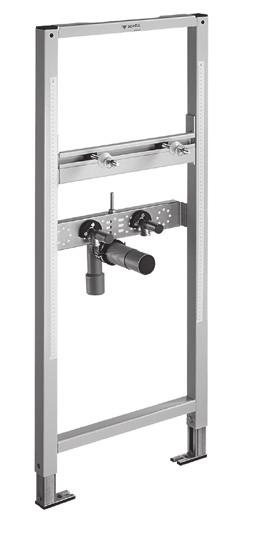WASH BASIN MOUNTING MODULE Brackets are height