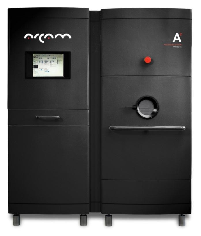 Overview of Additive Manufacturing - Arcam Arcam Electron Beam Welding A high energy beam is generated in the Electron Beam Gun The beam melts each layer of metal powder to the desired geometry