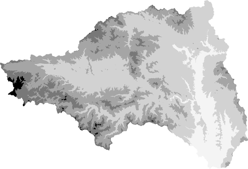 Figure 1. Detailed map of Hornad watershed upstream of Zdana station showing stream network, topography, location of precipitation stations, and Ruzin reservoir. Figure 2.