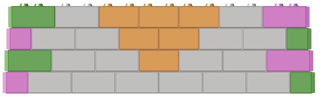 KEY BLOCKS Key Blocks are 44 inches long, 4 inches shorter than the standard Full Unit.
