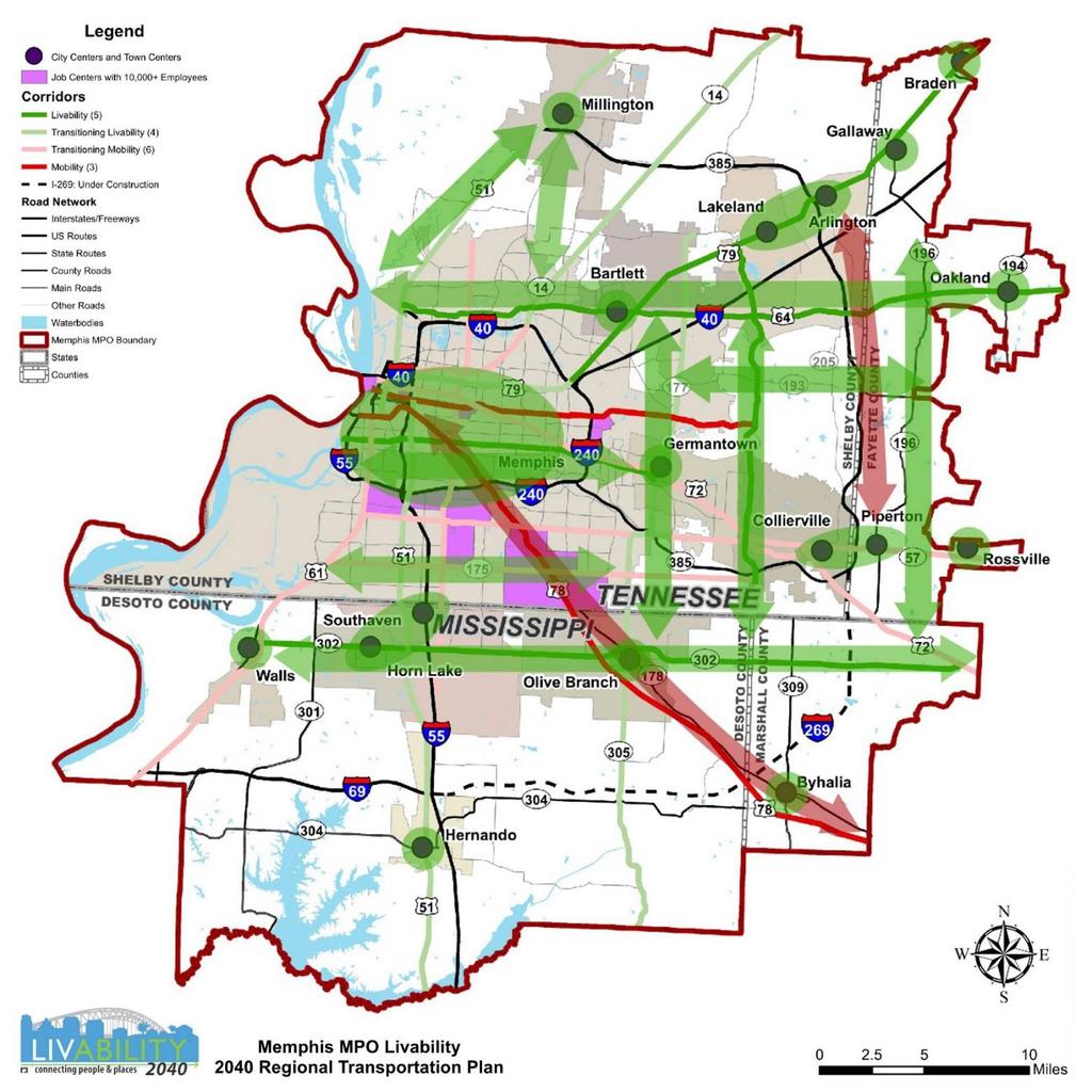 6-4 Livability 2040 Regional Transportation Plan Figure 6.