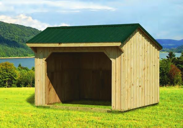 ... call for price Gable Vent....$95 Drop Vent...$95 Ridge Vent... $9.50 per lin. ft. KICK BOARD: 4 High Oak Kickboard.... Standard Southern Yellow Pine - 4 High... $2.50 per sq. ft. PARTITION ADDITION: (RUN-IN SHED) Steel Coated Grill.