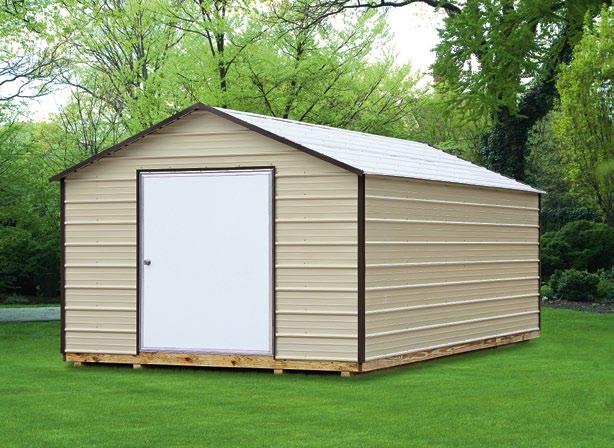 value shed 12 x 20 Value Shed Shown with the following upgrade: 5 door
