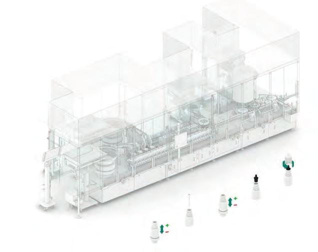 UFVK/KVK The new groninger highspeed filling and closing machine concept features several innovations for enhanced safety and efficiency in the processing of consumer healthcare products.