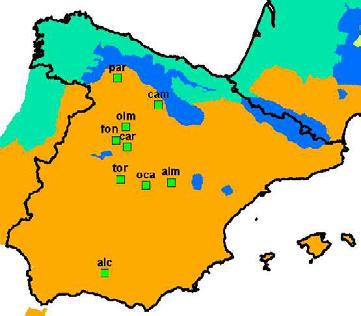Mediterranean climate: 2005 grants 800 600 400 200 0-200 Current grants, where available, Spain tend to favour forestry France relative to agroforestry ALC1 ALC2 TOR1 TOR2