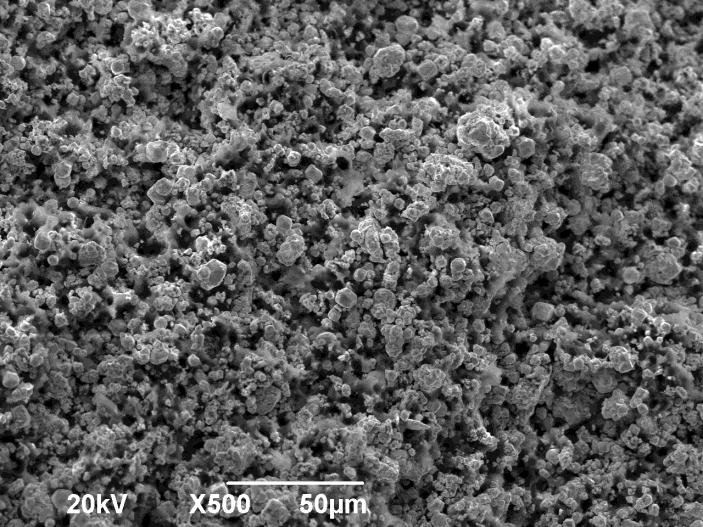 MIM samples are even slightly higher than the density values (16.6-17.0 g/cm 3 ) specified for VNZh 7-3 heavy alloy, made according to traditional technology of powder metallurgy [1]. Figure 2.