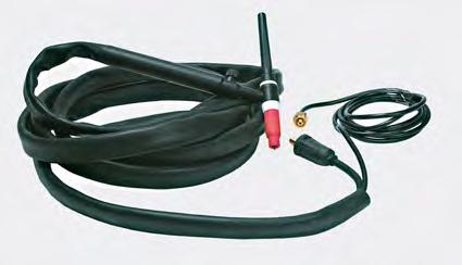 Equipped with a valve for regulating the flow of the gas. Cable length of 4 m.