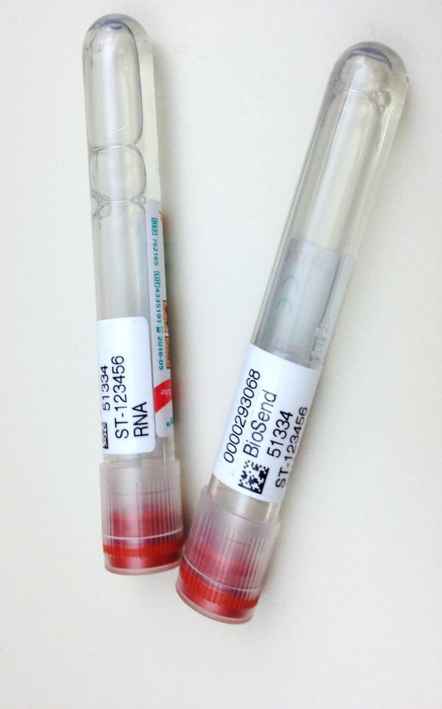 tubes All aliquot tubes (Cryovials) Be sure that