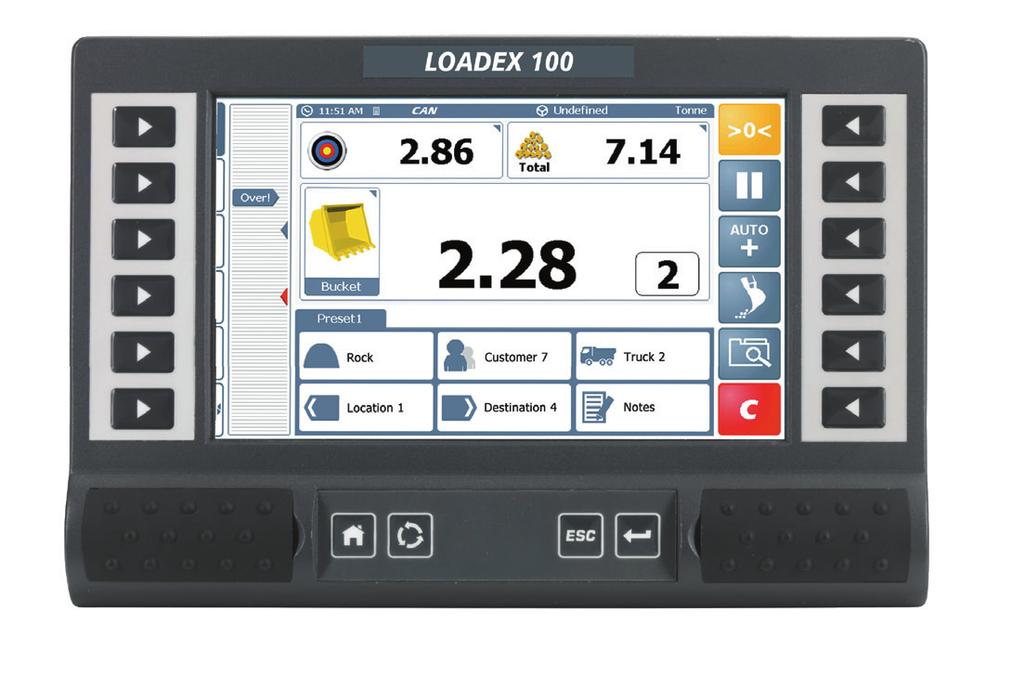 This easy-to-use system gives operators accurate bucket weight information at their fingertips, to increase productivity and reduce machine wear.