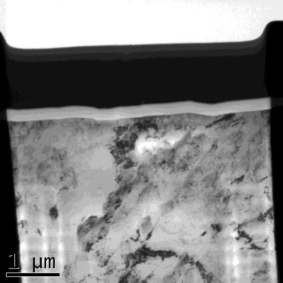 Surface tungsten enrichment CLF-1 sample, Deuterium