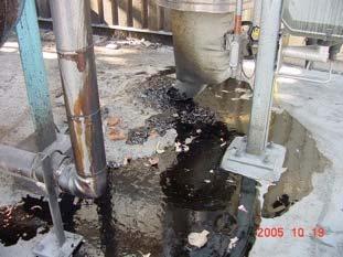 downstream of the gasifier Challenging to