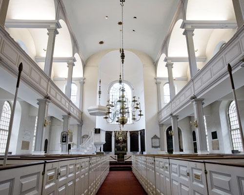 Case Study: Interior White LED Systems Description Old North Church, Boston, MA February 2008 "By incorporating warm white LED lighting,