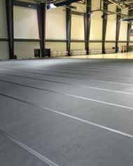GymPro eco-roll and eco-tile ECO-ROLL GYM FLOOR PROTECTION Ideal solution for multiplying the usability of your gymnasium.