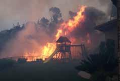 16 Protect your property from wildfire YARD and garden STRUCTURES Arbors, pergolas or trellises, combustible fencing, playground equipment, gazebos and other structures located close to your house or