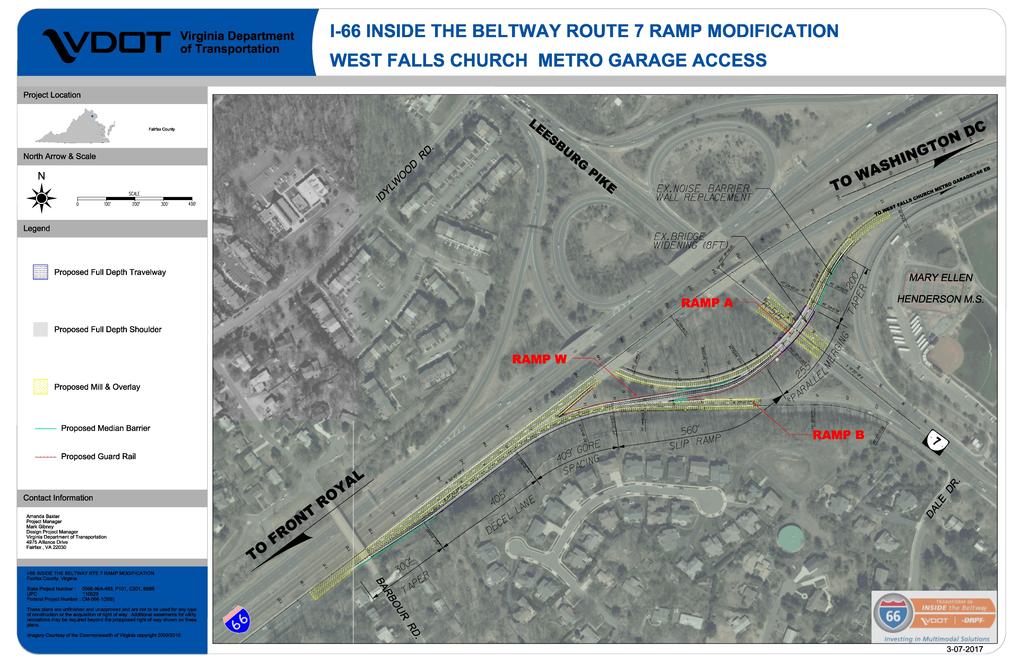 Route 7 Connector Ramp: Modified Interchange Modification Report Figure ES.